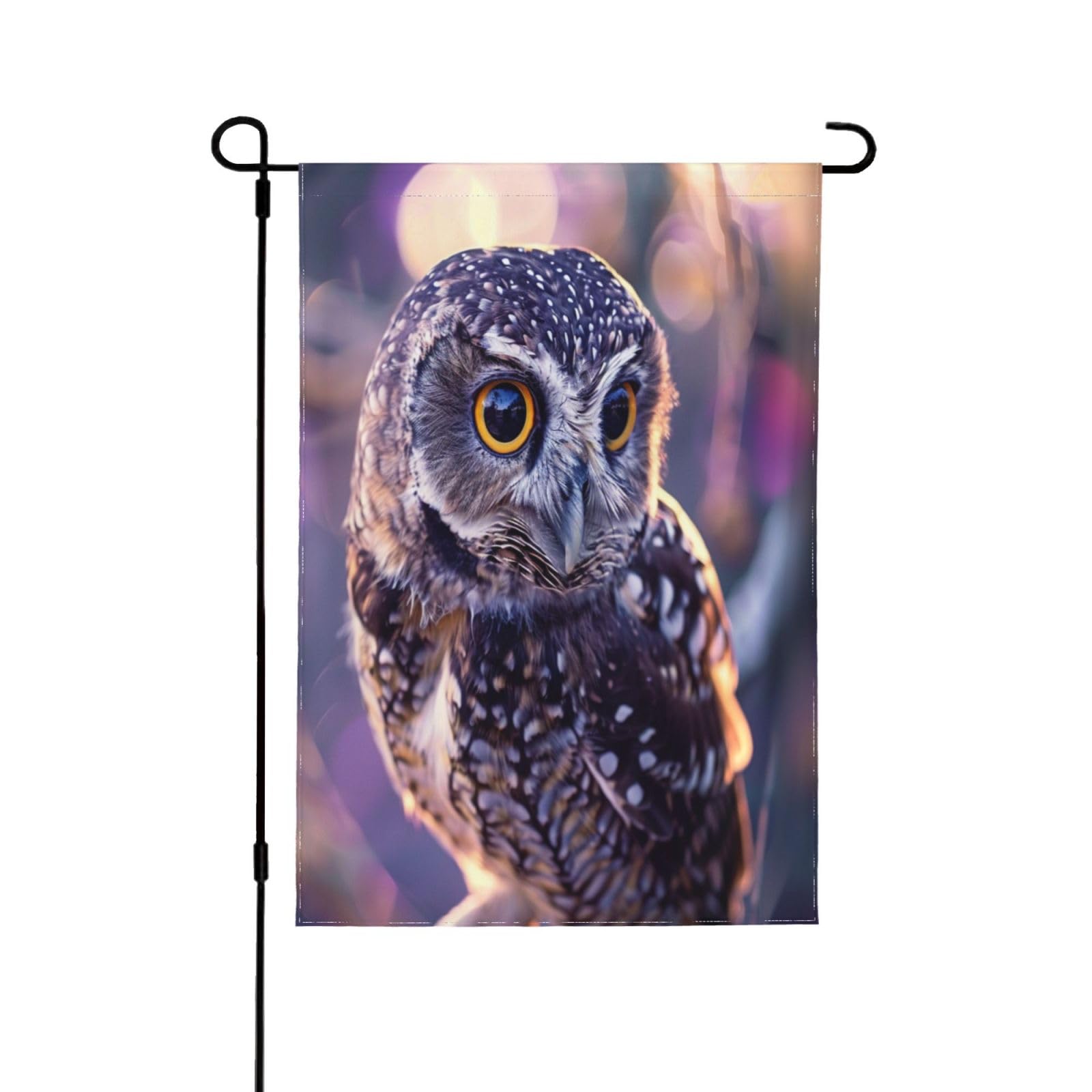 Drapeau de jardin hibou pour égayer votre porche et animer la décoration de votre pelouse en été
