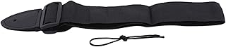 Sevenfly Adjustable Guitar Strap Suitable For Electric/Acoustic Guitar/Bass,Black