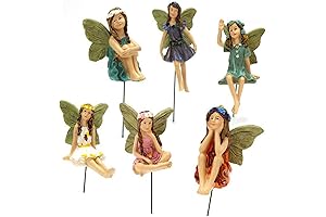 6 Pieces Fairy Garden Accessories Clearance