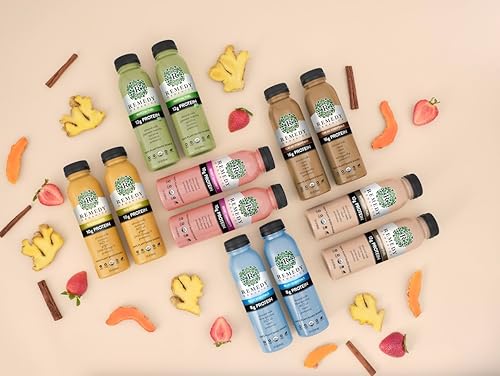 Miniatura 3 de Remedy Organics Surtido variado de 10 paquetes  Batidos de proteínas a base de plantas, listos para beber  USDA orgánico, sin gluten, sin lácteos,