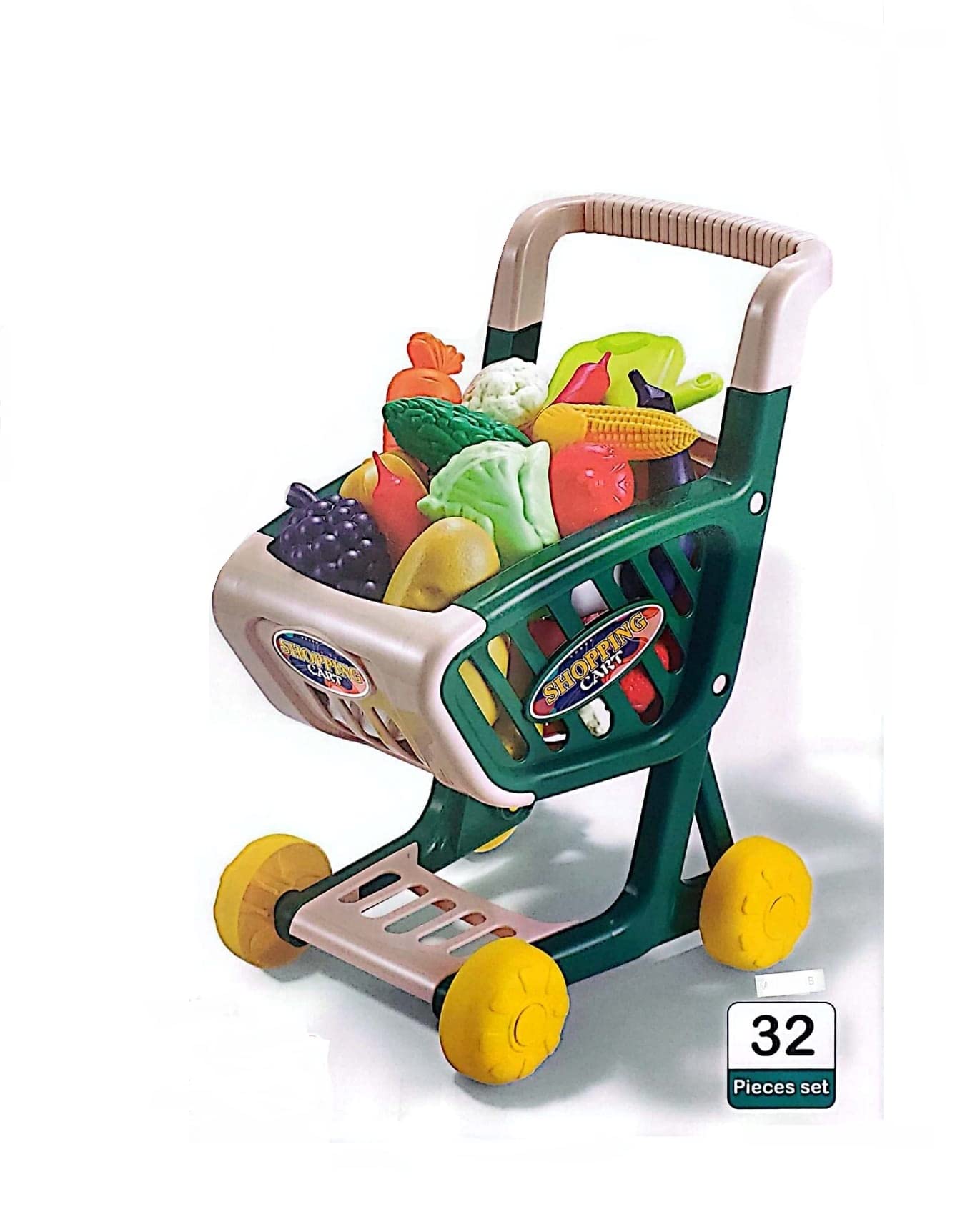 Buy Dozti Grocery Cart 50 Pcs, Supermarket Mini Shopping Cart with