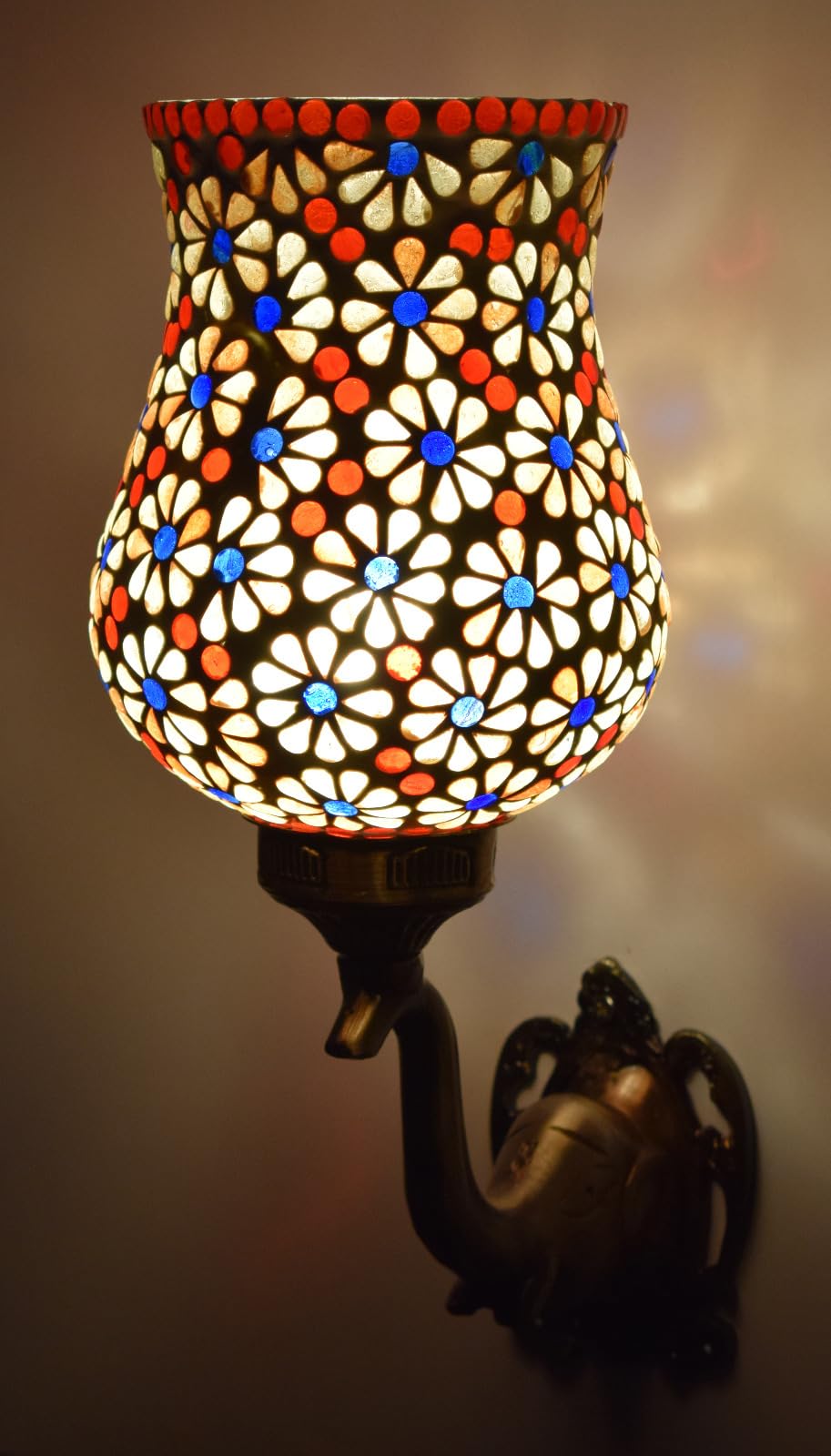 SMRAYAS Designer Home Decorative Modern Wall Lamp Suitable for Living Room Bedside, Bedroom| Decorative Light for Indoor Purposes for Bedroom and Hallway (Included Bulb)