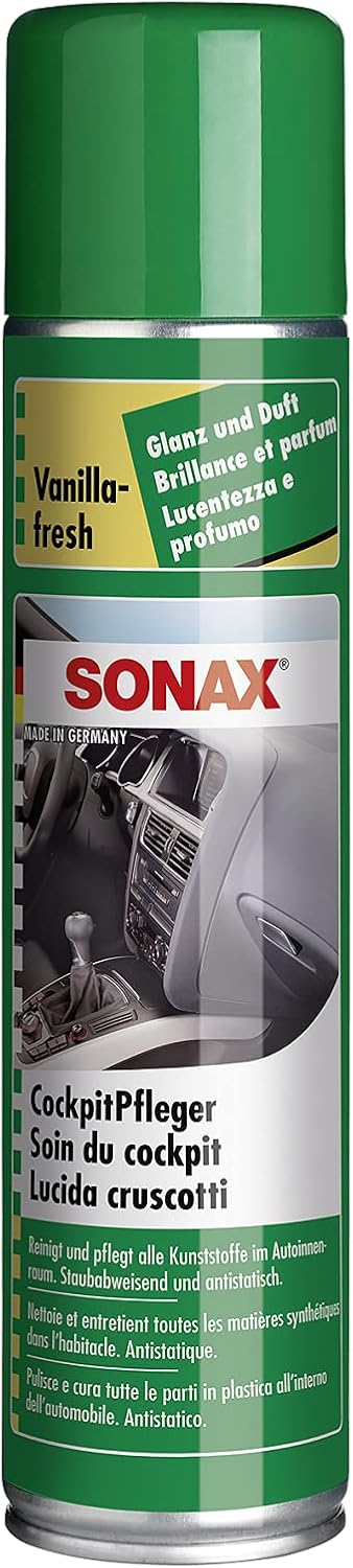SONAX 03423000 – Dashboard Cleaner, Vanilla Scent