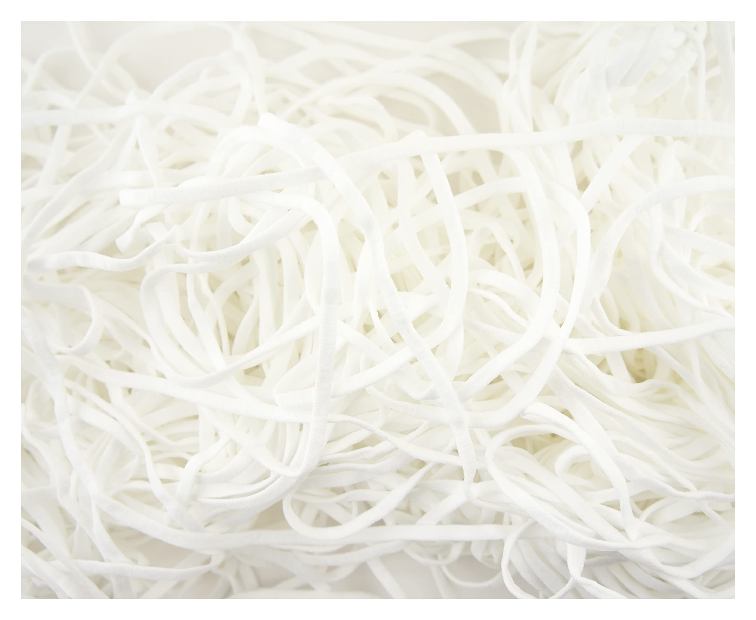 Masques souples et légers cordon élastique blanc 5mm couture travaux manuels