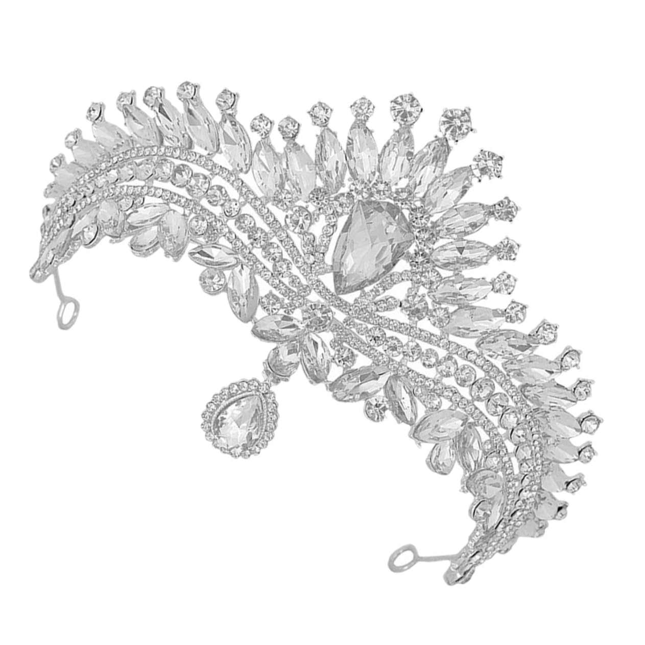 Beaupretty Tiara Coronas De Novia Para Boda Despedida De Soltera Regalos Para Damas De Honor Cosplay Accesorios Para Novia Para Novia Boda Coronas De Novia Para Boda