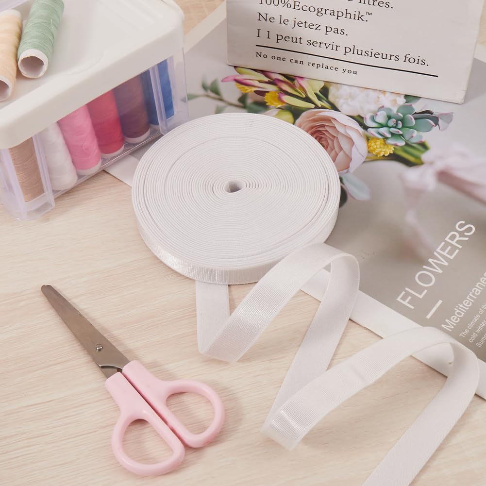 GORGECRAFT 10mx15mm Sangle Élastique Transparente En TPU