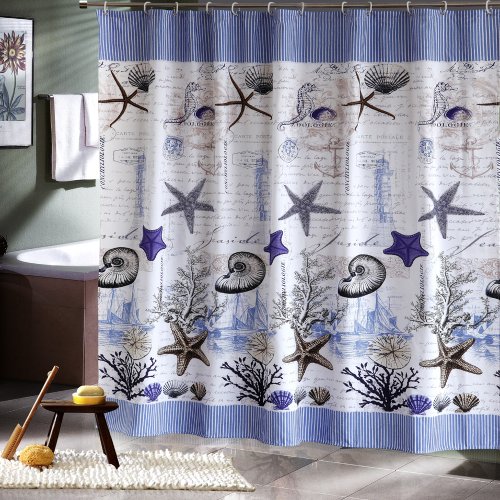 Buy Extra Long Hookless Shower Curtain Fabric Shower Curtain Liner