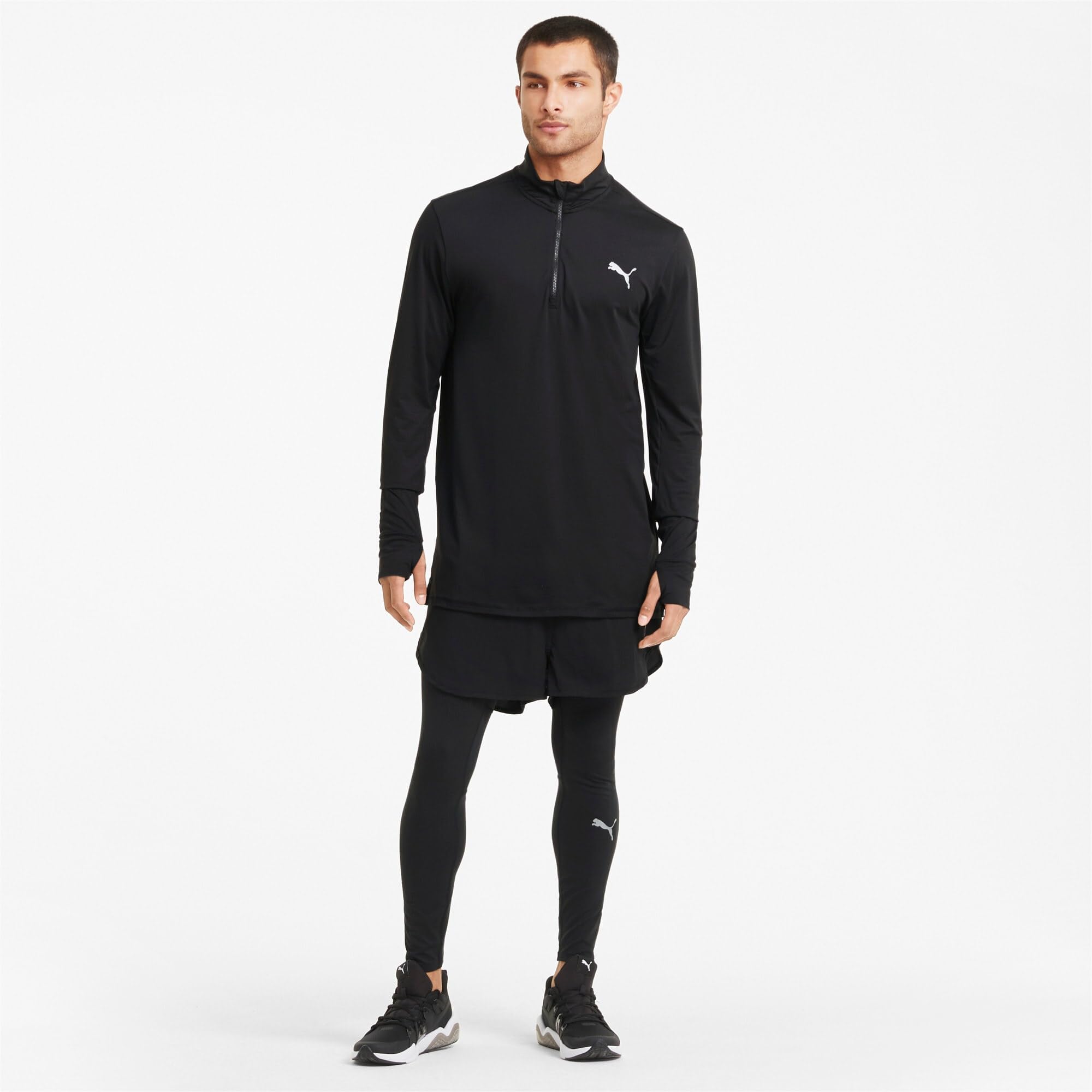 PUMA Run Favorite Long Ti - rajstopy Mężczyźni