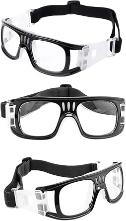 Poxas Basketball Football Soccer Sports Glasses Safety Glasses Sports Goggles PC Lens Protective Eye Glasses