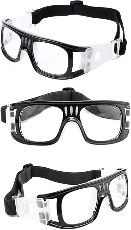 Poxas Basketball Football Soccer Sports Glasses Safety Glasses Sports Goggles PC Lens Protective Eye Glasses