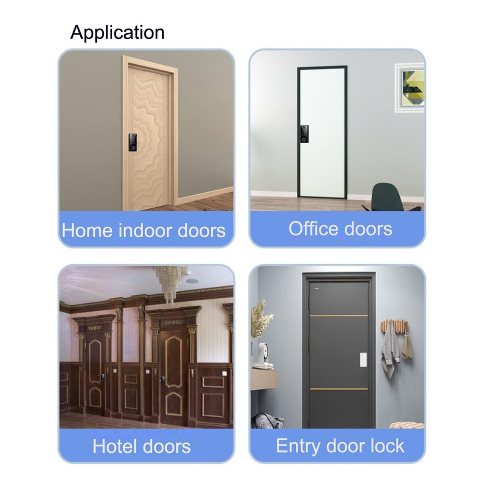 Smart Lock Senza Chiavi Con Impronta Digitale E Tastiera