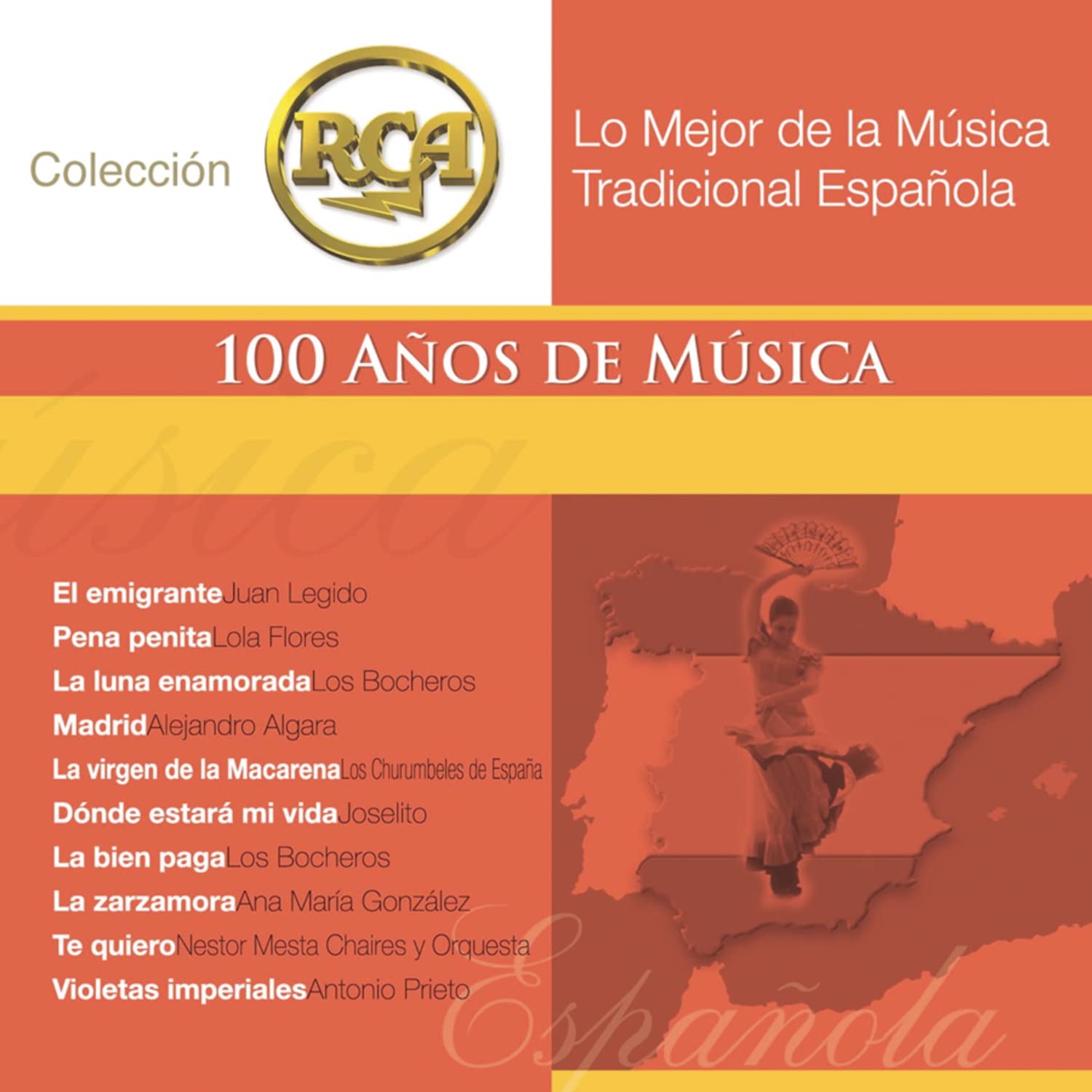 Mejor Musica Tradicional Espanola: Rca 100