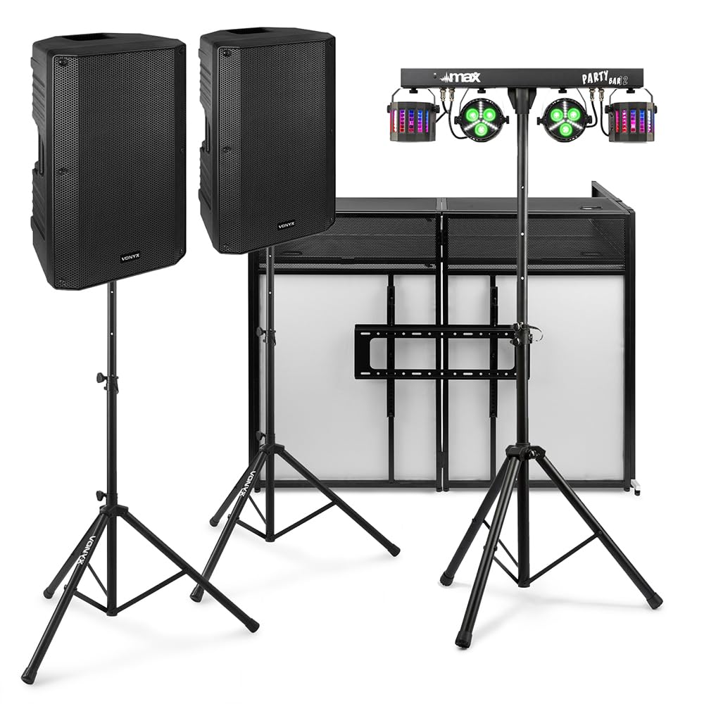 Vonyx Full DJ Setup with Active 15