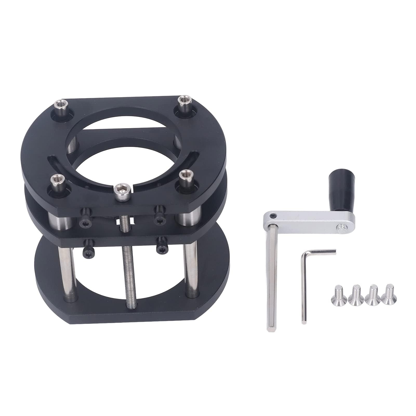 Sollevatore per Fresatrice, Sollevatore per Fresatrice Tavolo per Fresatrice per Fresatrice con Bloccaggio a 4 Griffe Sollevatore per Fresatrice Fresatrice Base di Sollevamento