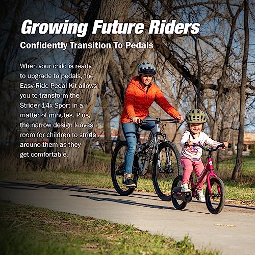 Strider 14x Easy-Ride Pedal Kit - Transform 14x Balance Bike into Pedal Bike - For Kids 4 to 7 Years - Easy Assembly & Adjustments - Image 3