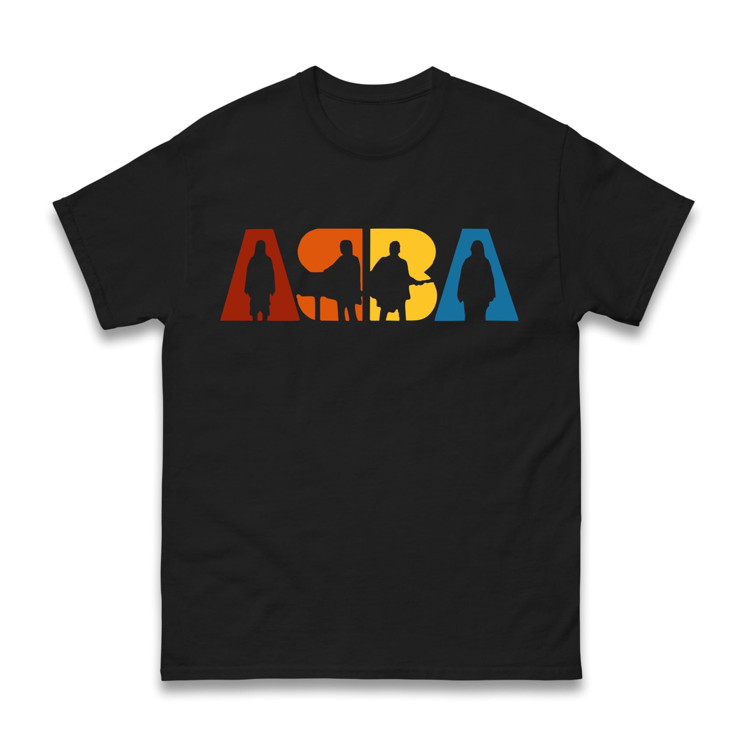 ABBA Music Lover T-Shirt – Retro 70s Disco Pop Band Fan Tee