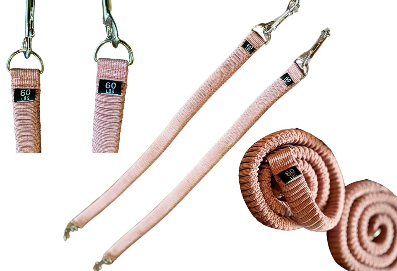 STAERK Medium Resistance Band Set - Pilates Resistance Exercise Bands - at-Home Pilates for Strength & Flexibility