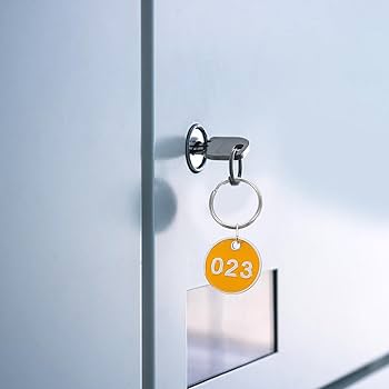 Amazon | GANAZONO 番号札 おしゃれ 荷札 数字 プレート