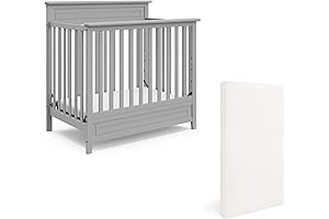 Storkcraft Petal 4-in-1 Convertible Crib with Mattress