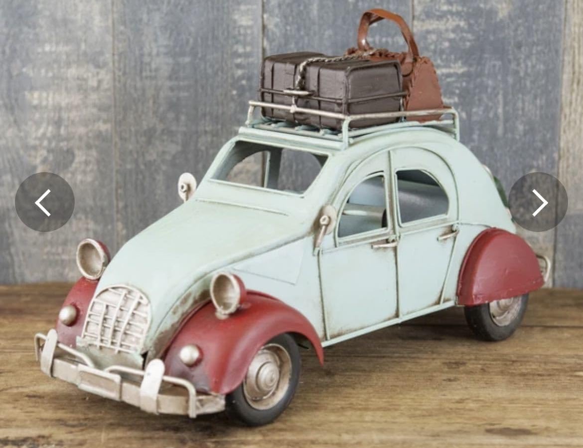 Amazon.co.jp: シトロエン 2CV ブリキのおもちゃ アンティーク レトロ