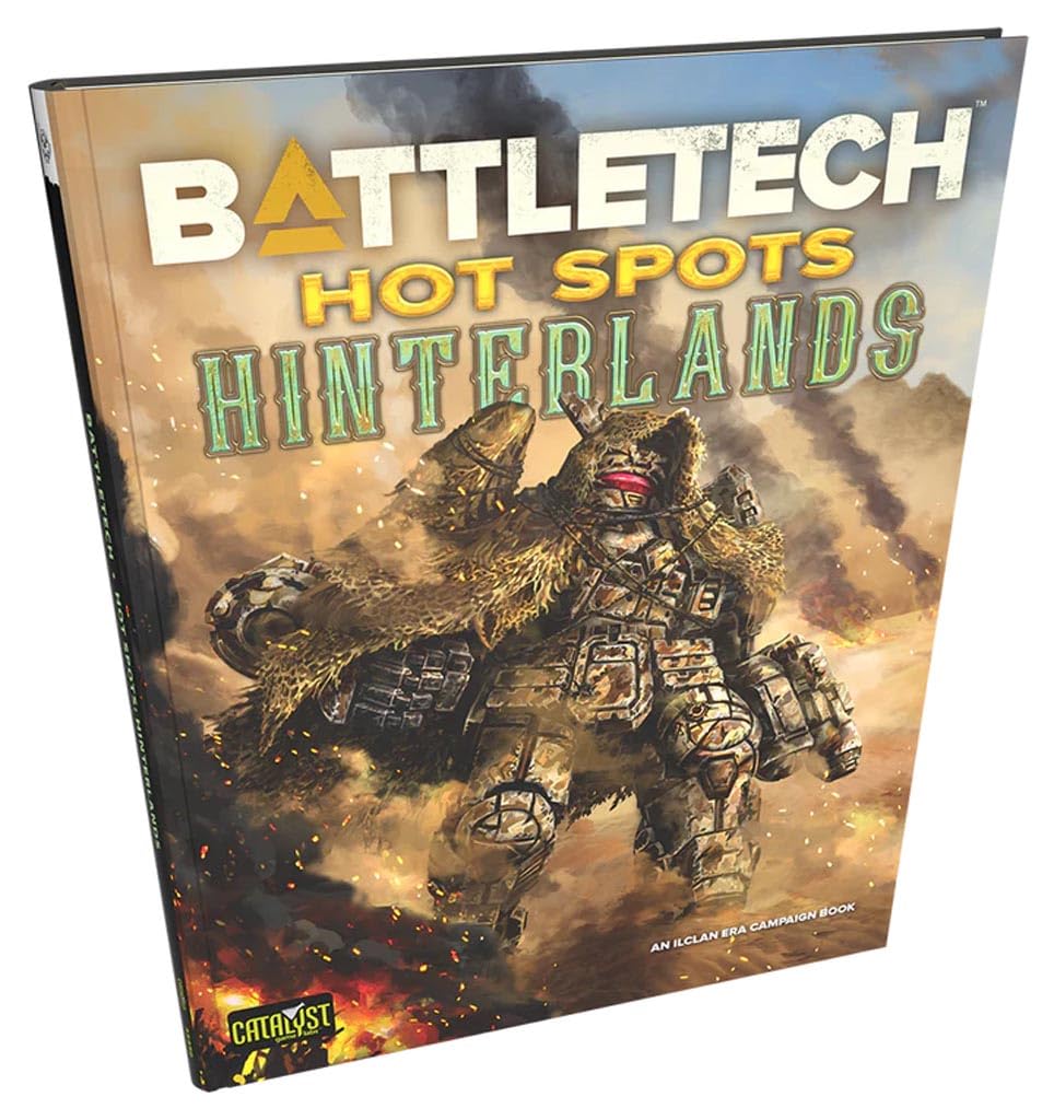 Catalyst Game Labs BattleTech Hot Spots Hinterlands - Role Playing Game Book - For 1+ Players and Ages 14+