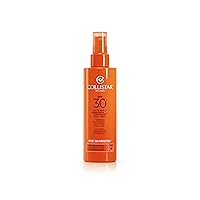 Collistar Latte Spray Solare Abbronzante Idratante SPF 30, Protezione Solare Alta