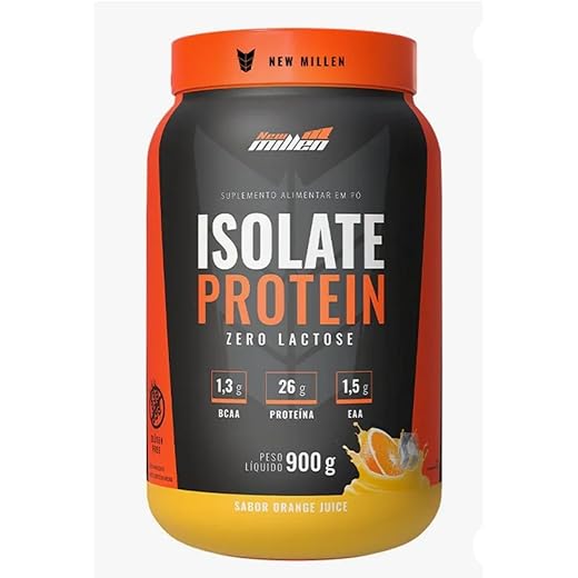 Whey Isolate Protein Zero Lactose Orange 900g