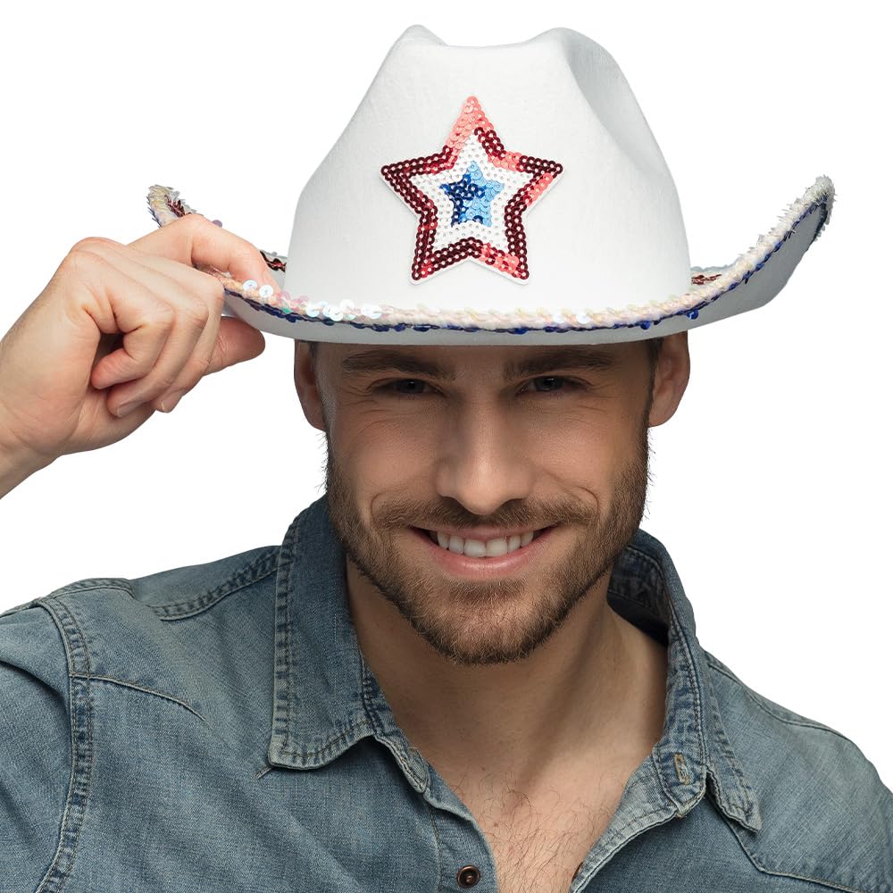 Boland - Cowboy Hat, Headwear, Accessory for Western Costumes Accessories for Festival Carnival or Theme Party - Image 3