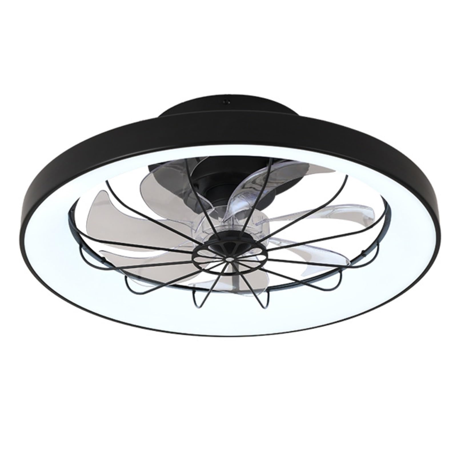ERETYRET Fan Lamp Living Room Dining Bedroom Silent Ceiling Quiet Cooling