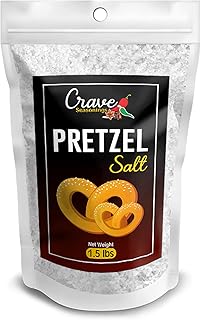 Sponsored Ad - Crave Coarse Pretzel Salt 1.5 Pound Large Bag - Premium All Natural Coarse Food Grade Topping for Soft Pret...