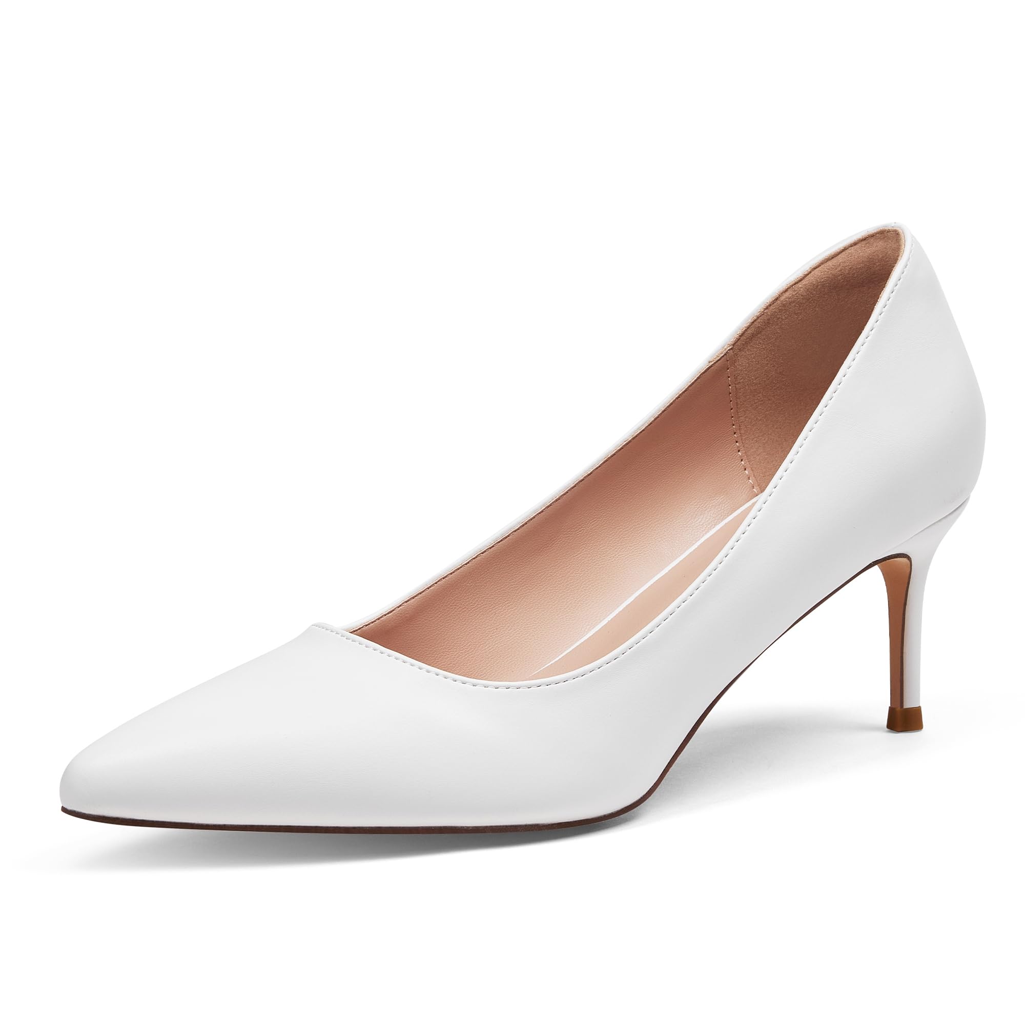 Zhabtuc Damen Pumps mit Spitzem Zehen - 6cm Absatz, Bequeme Büroschuhe, Unverzichtbare Abendschuhe, 36-42 EU