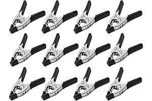 12 Pack - 6" inch Spring Clamp Large Super Heavy Duty Spring...