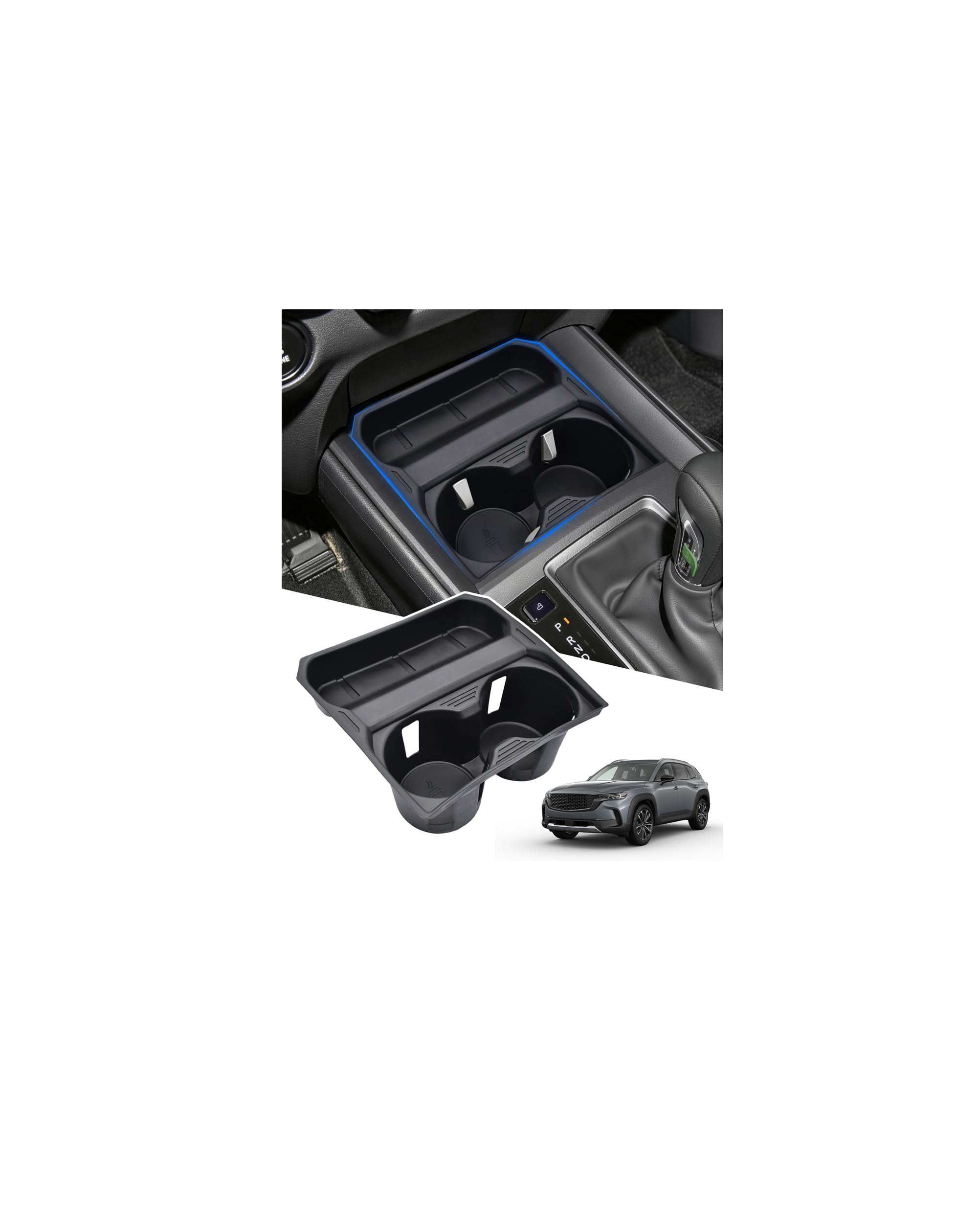 Cup Holder Insert for 2023-2026 Mazda CX50 Accessories, Not for CX-5