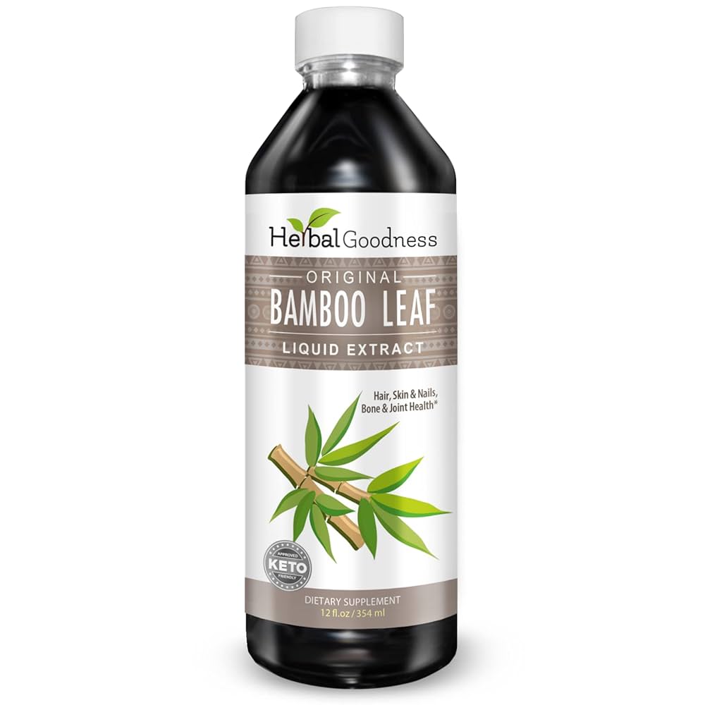 Amazon.com: Bamboo Leaf Extract Liquid 12oz - Harness The