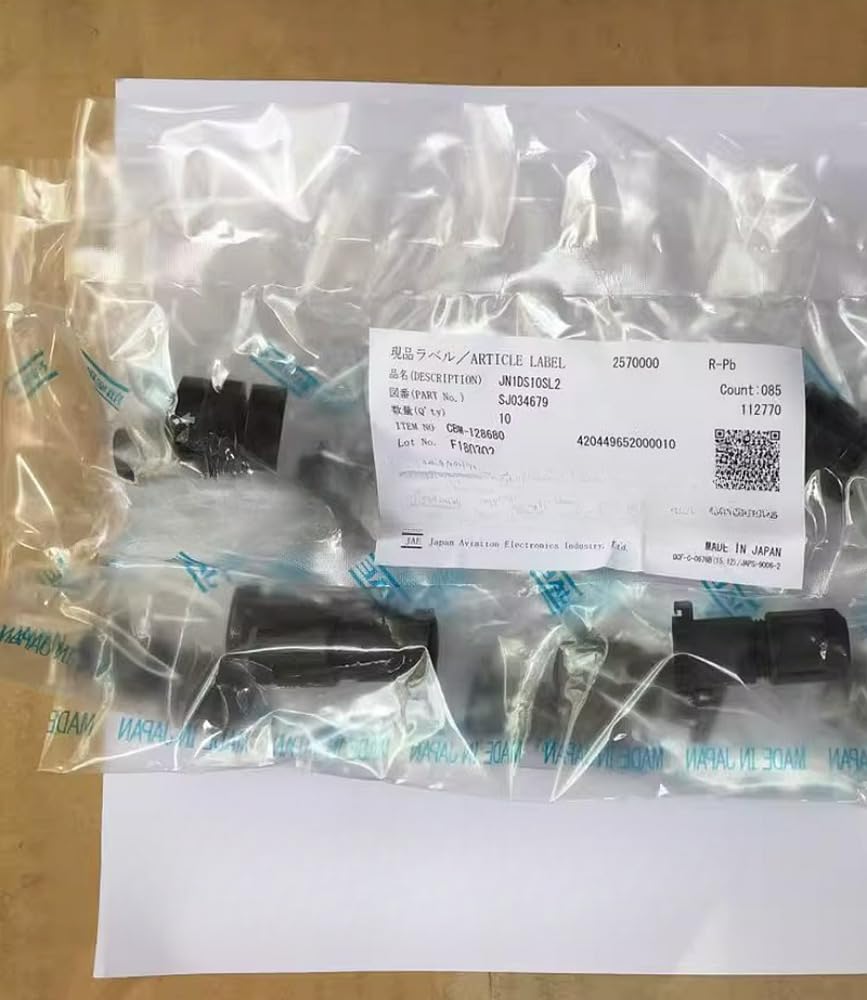 New 10 piece set suitable for connector JN1DS10SL2 10 hole connector (straight) socket