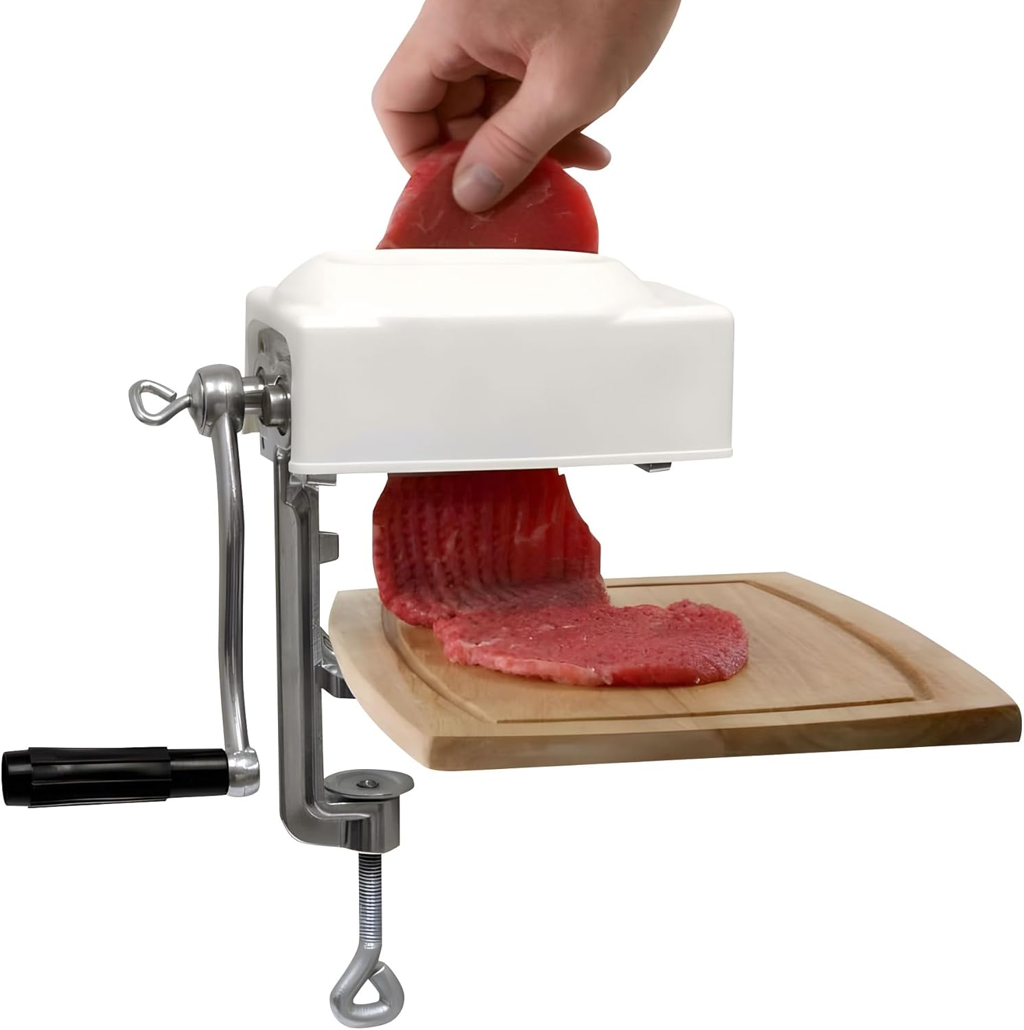 Cast Iron Meat Tenderizer Handheld Manual Cubing Tool Construction Compact Size Perfect For Beef Steak Chicken Pork Preparation Professional Meat Softener Tool