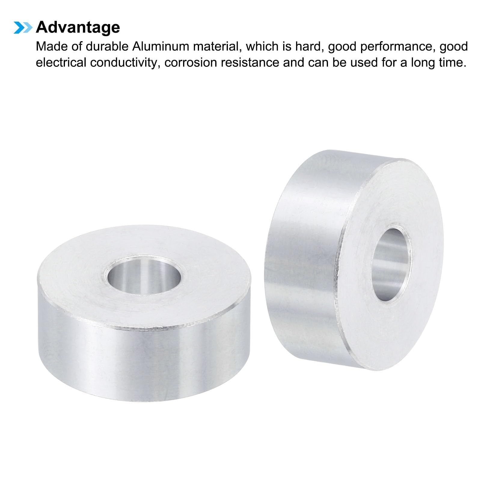 TA-VIGOR 5Pcs M8 Aluminum Spacer - Image 4