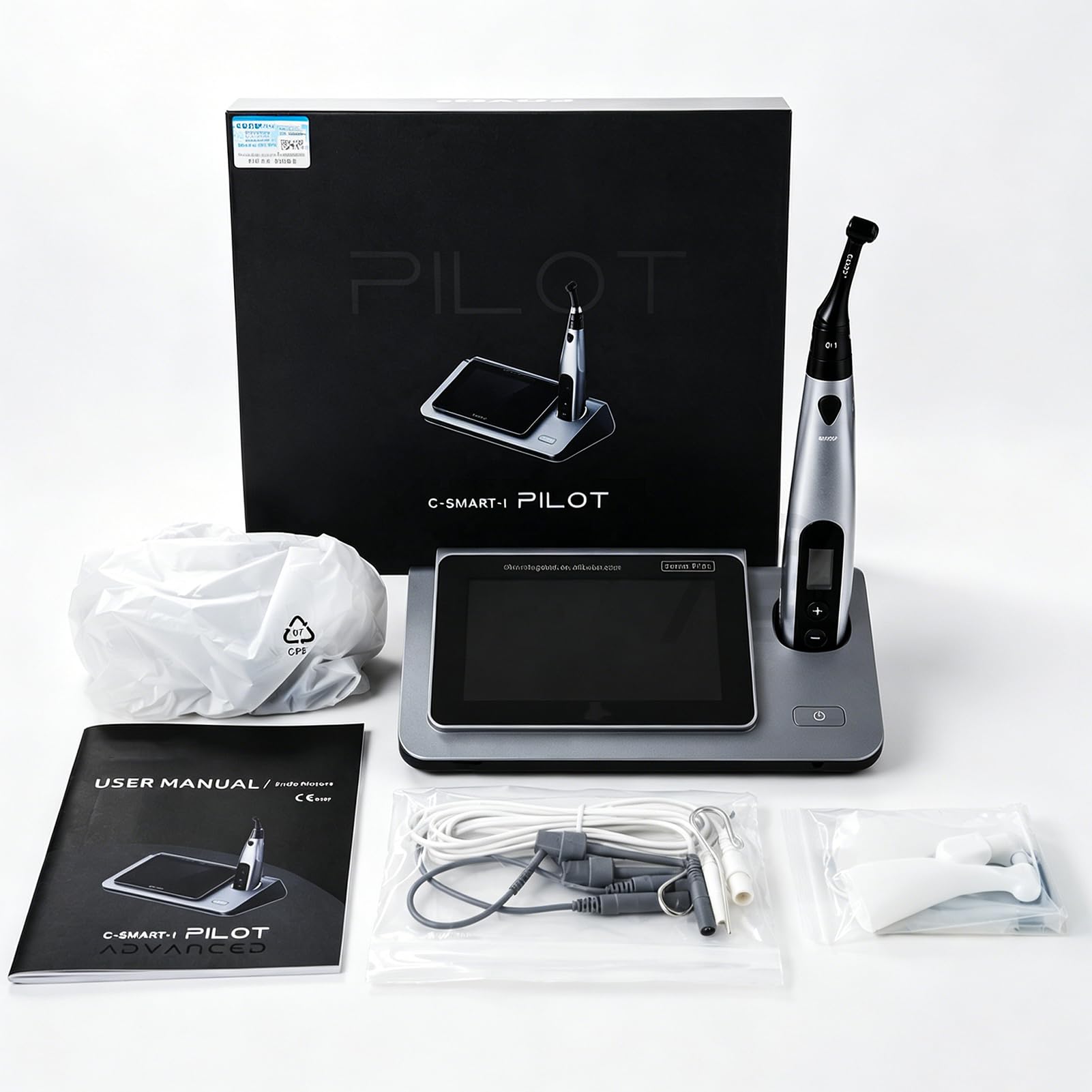 GOURIXIN Elektrisches Endodontie-Gerät, integrierter Längenmessung Apex-Lokalisator, Multifunktionssystem 5-in-1, mit großem Farb-LCD-Touchscreen, für die Wurzelkanalbehandlung