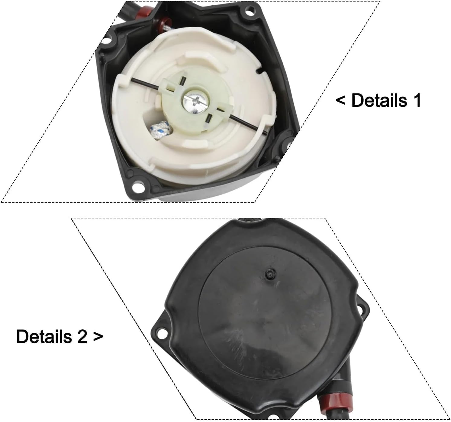 Lawnmower Pull Starter Fuel Filter Cap Grommets Pipe Kit Fit for 52CC 2HP 63022 10310 MD43 Garden Tools