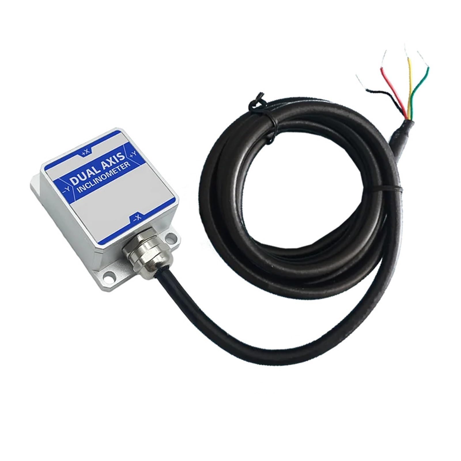CHBMSS Inclinometer RS485 2 Axis, Dual Axis Tilt Angle Sensor Digital Output Biaxial Clinometer