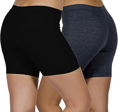 cotton womens biker shorts