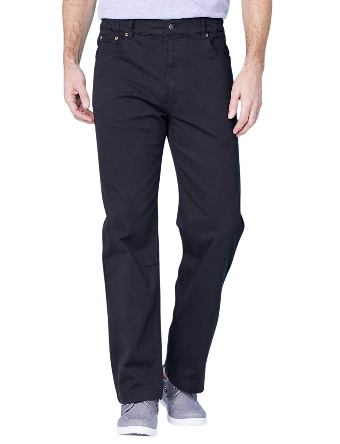 Pegasus | Mens | Twill Stretch Jean with Side Elastic Waist |