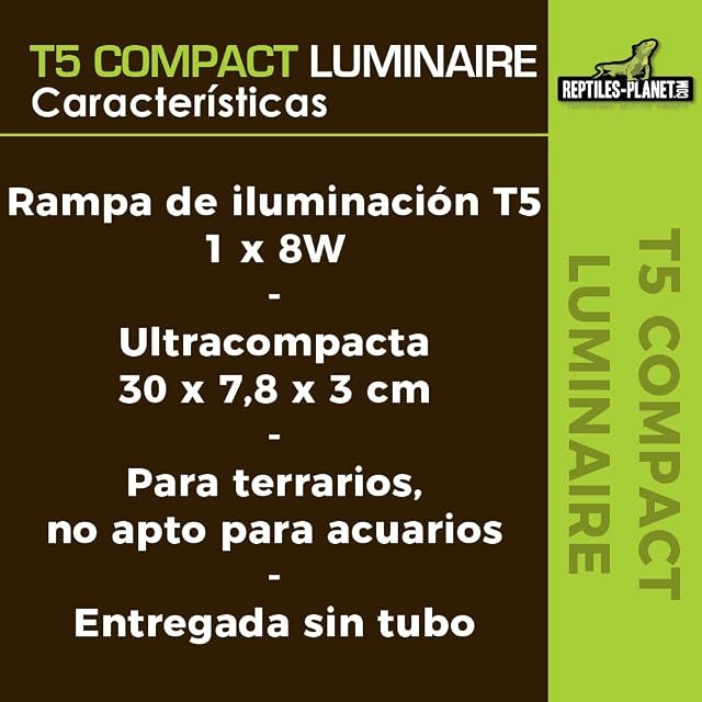 Foto 6 de 7 de Reptiles-Planet T5 Compacto Luz Individual, 8W, 30cm Longitud