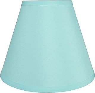 Aspen Creative 58927A, Empire Uno Lamp Shade, Light Blue, 5