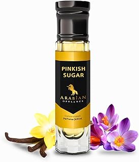 ARABIAN OPULENCE FR232 PINKISH SUGAR Parfüm für Damen | Duftöl PINKISH SUGAR Roll-On Parfüm für Frauen | Langanhaltendes Parfüm | Reisegröße Alkoholfreier Konzentriertes Parfum Damen (6 ml)