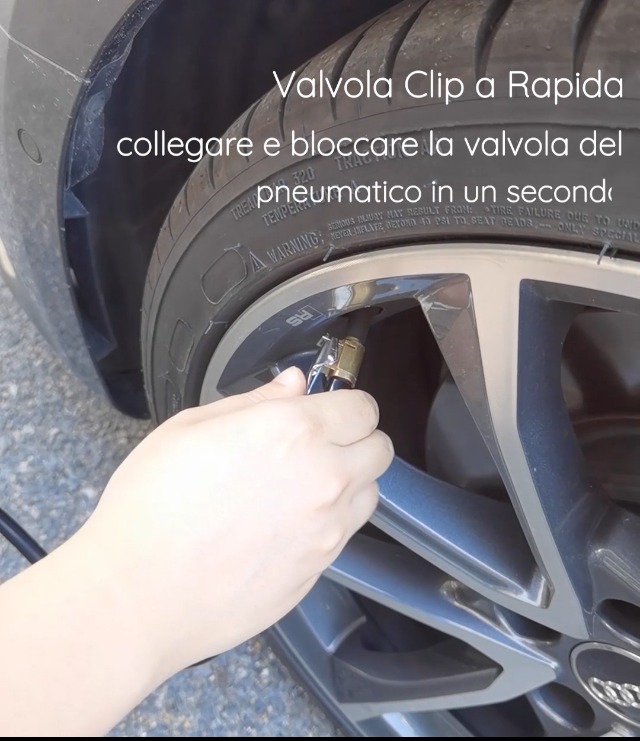 Tubo Di Prolunga 40cm Per Pneumatici - Adattatore 2-in-1 Schrader E Presta, Compatibile Con Compressori Xiaomi - Foto 6