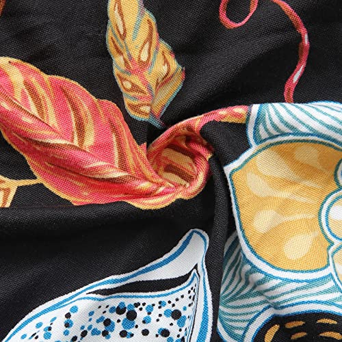 Hyha Couch Covers, Chair/Sofa Covers, Floral Pattern, Stretch, Printed, 2 Pieces, Armchair Slipcover, Separate Couch Cushion Covers, Washable Furniture Protector For Dogs (Armchair, Floral) #TOP2