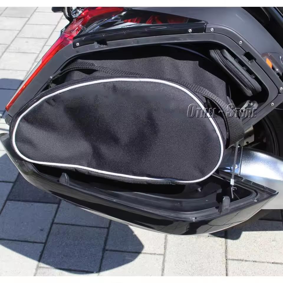Alforja lateral para motocicleta BMW K1600B y K1600 Grand America, bolsa impermeable de nailon resistente, montaje en asiento, nueva miniatura 2