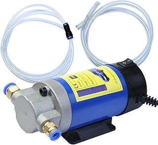 ZDBH Bomba de porão para barco 12 v bomba de transferência de óleo portátil, ferramenta de sifão, bomba de combustível de troca elétrica de sucção de fluido 1-4l/min para bomba de transferência de motocicletas de carro