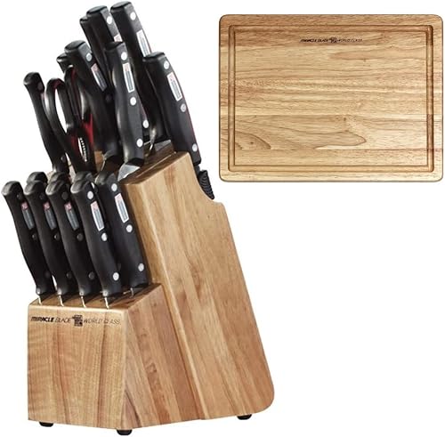 Miniatura 1 de Miracle Blade IV World Class Professional Series 18 Piece Sets Miracle Blade IV 18pc Set wCutting Board